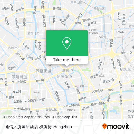 通信大厦国际酒店-棋牌房 map