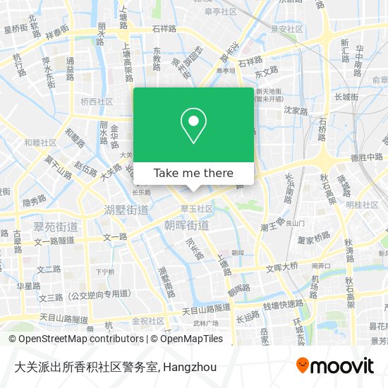 大关派出所香积社区警务室 map