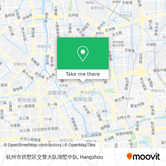 杭州市拱墅区交警大队湖墅中队 map