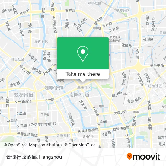 景诚行政酒廊 map