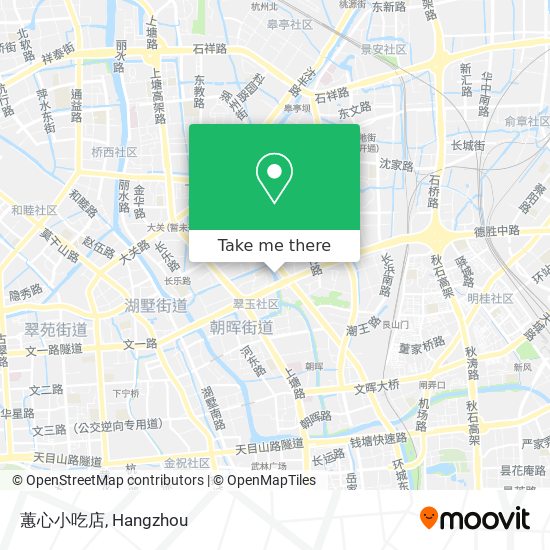 蕙心小吃店 map