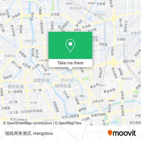 德苑商务酒店 map