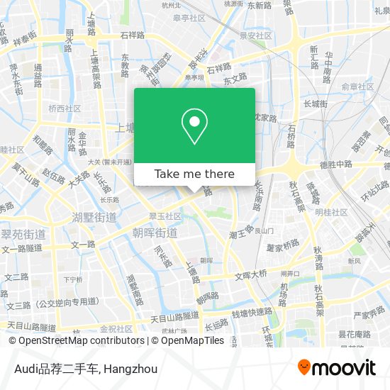 Audi品荐二手车 map