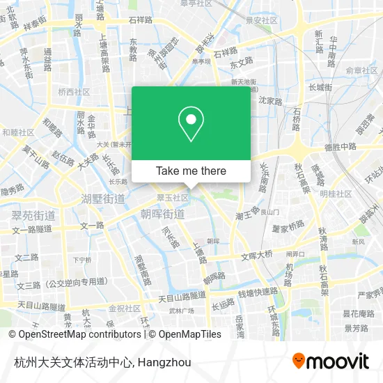 杭州大关文体活动中心 map