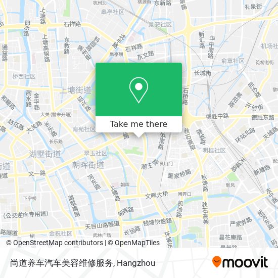 尚道养车汽车美容维修服务 map
