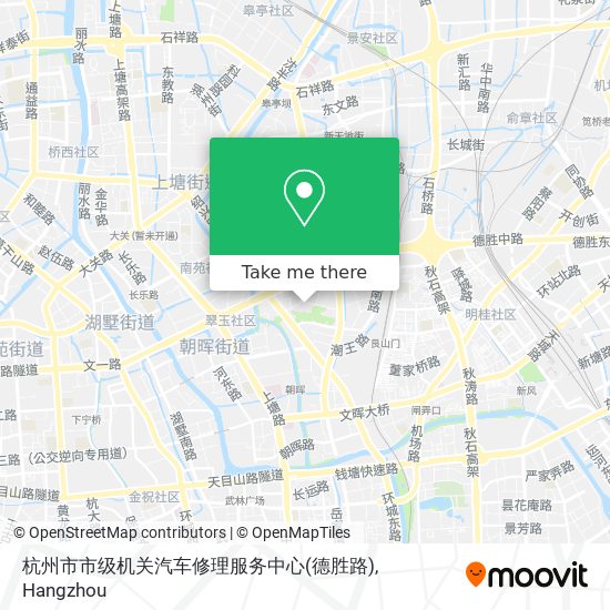 杭州市市级机关汽车修理服务中心(德胜路) map
