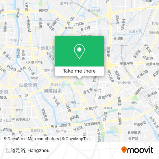 佳道足浴 map