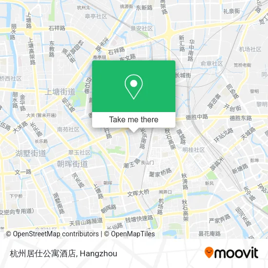 杭州居仕公寓酒店 map
