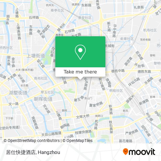 居仕快捷酒店 map