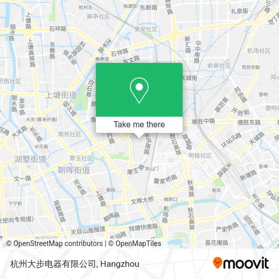 杭州大步电器有限公司 map