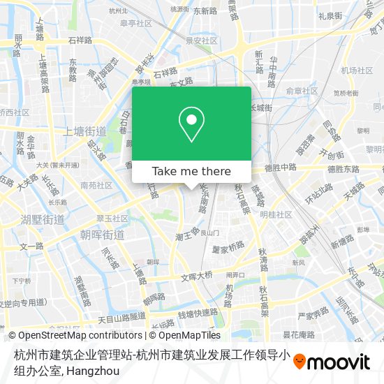 杭州市建筑企业管理站-杭州市建筑业发展工作领导小组办公室 map