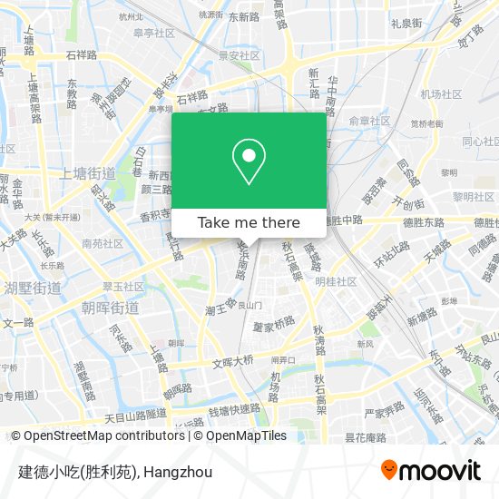 建德小吃(胜利苑) map