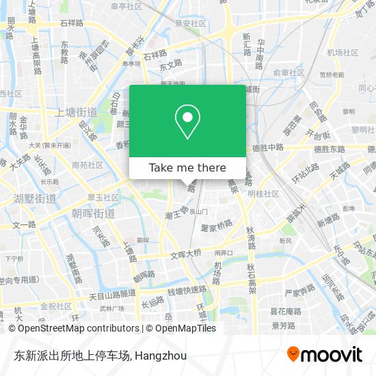 东新派出所地上停车场 map