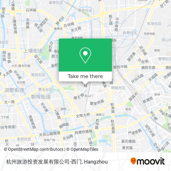杭州旅游投资发展有限公司-西门 map