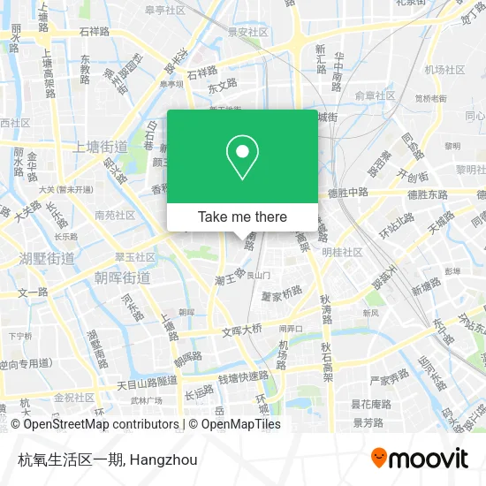 杭氧生活区一期 map