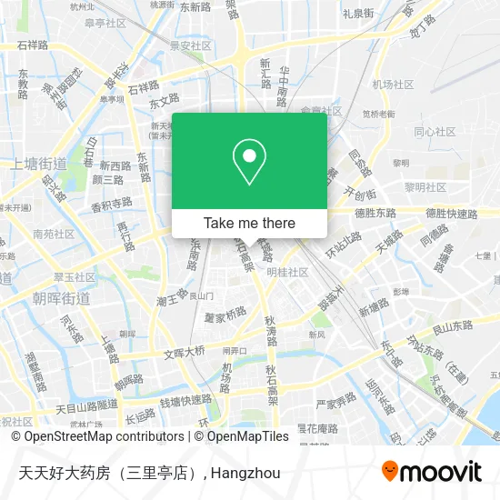天天好大药房（三里亭店） map