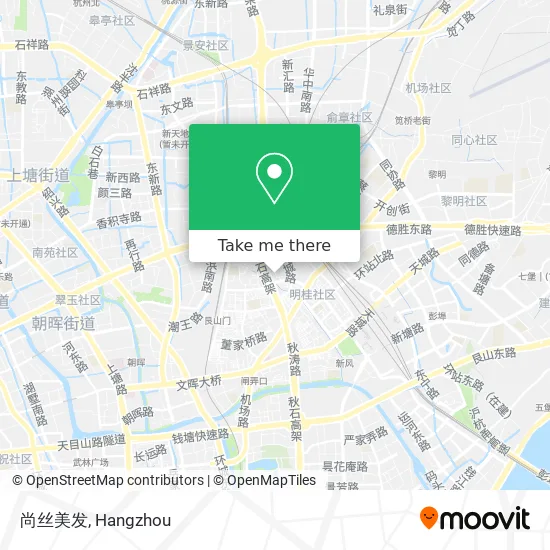 尚丝美发 map