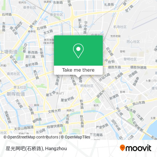 星光网吧(石桥路) map