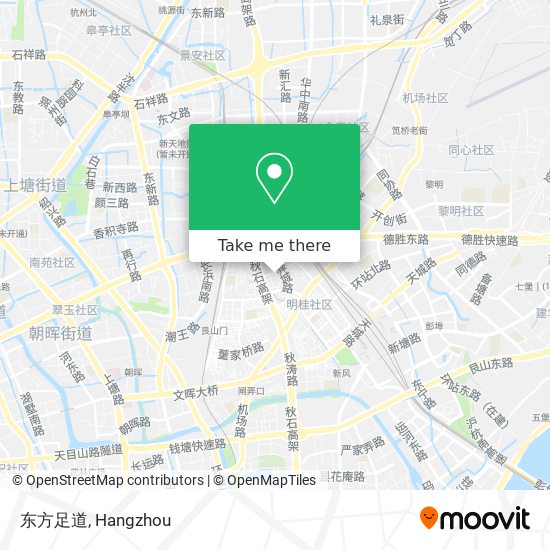 东方足道 map