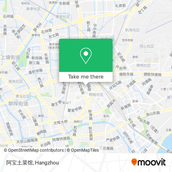 阿宝土菜馆 map