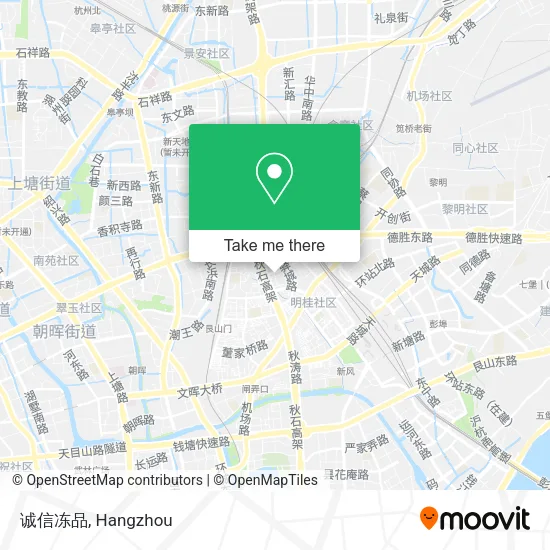 诚信冻品 map