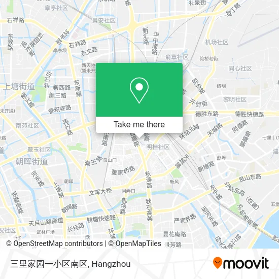 三里家园一小区南区 map