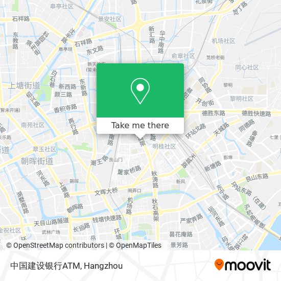 中国建设银行ATM map