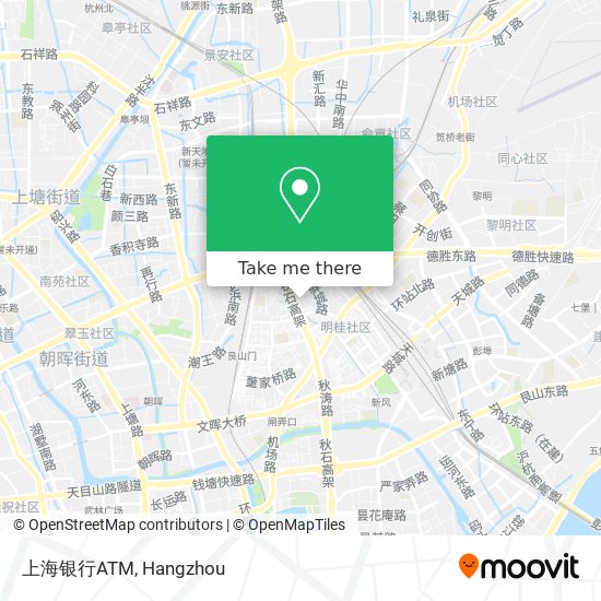 上海银行ATM map
