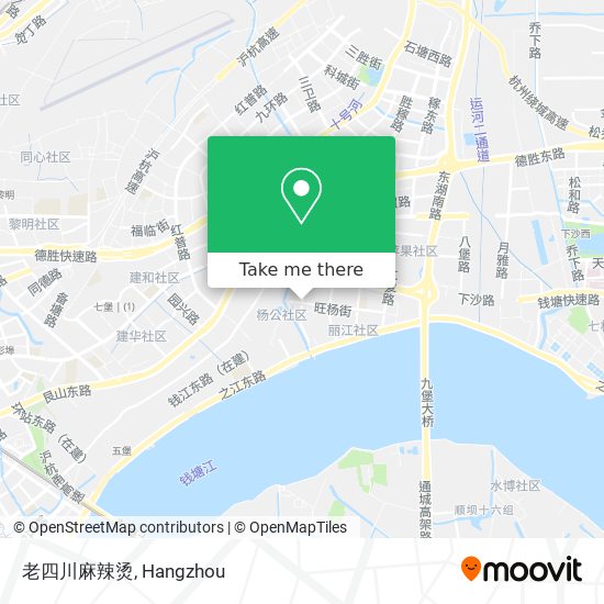 老四川麻辣烫 map