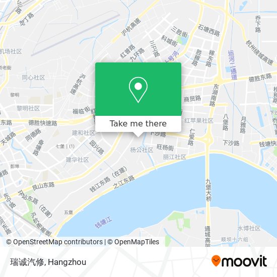 瑞诚汽修 map