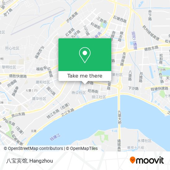 八宝宾馆 map