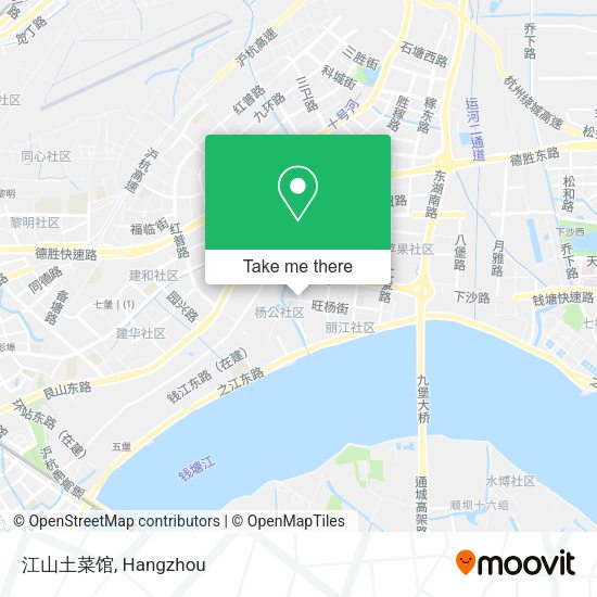 江山土菜馆 map