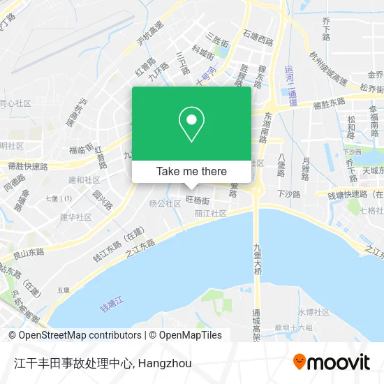 江干丰田事故处理中心 map