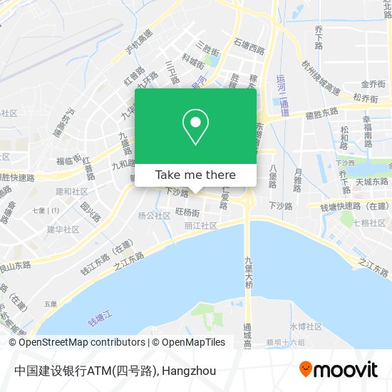 中国建设银行ATM(四号路) map