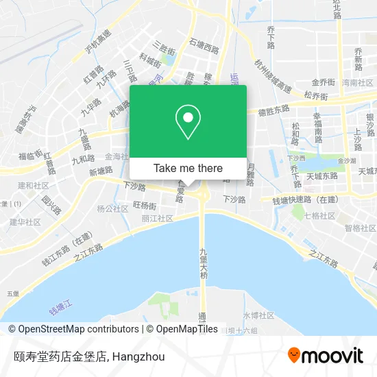 颐寿堂药店金堡店 map