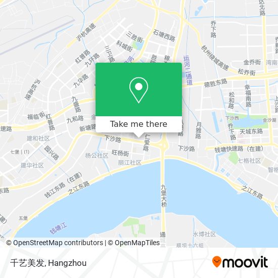 千艺美发 map