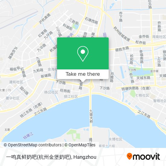 一鸣真鲜奶吧(杭州金堡奶吧) map
