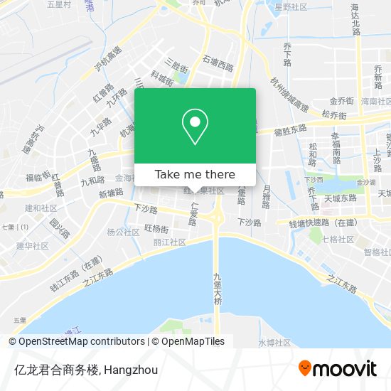 亿龙君合商务楼 map