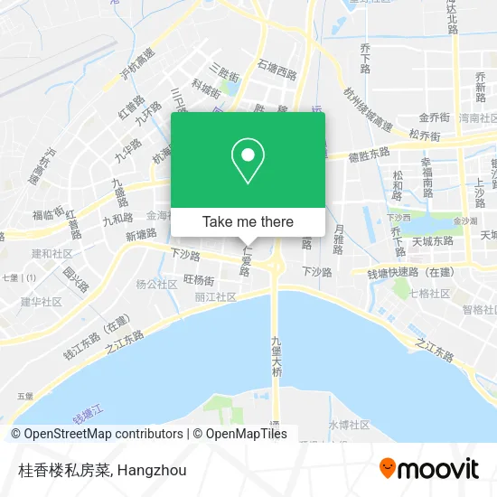 桂香楼私房菜 map