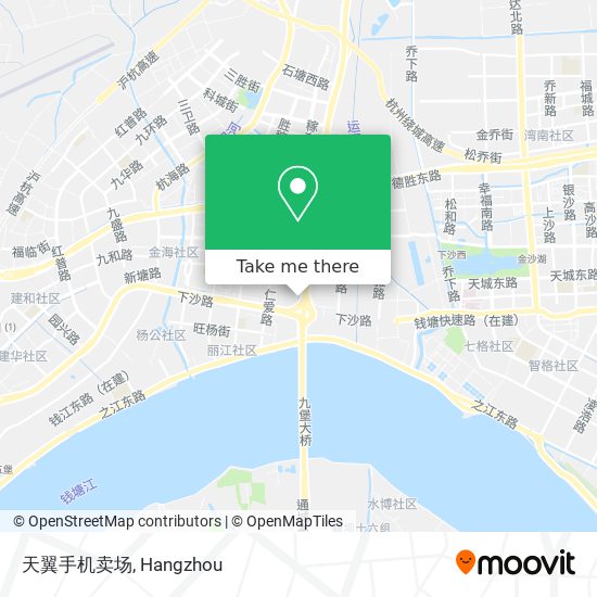 天翼手机卖场 map