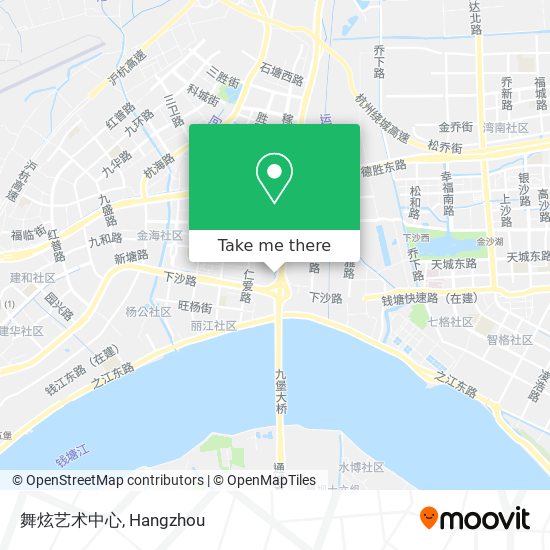 舞炫艺术中心 map