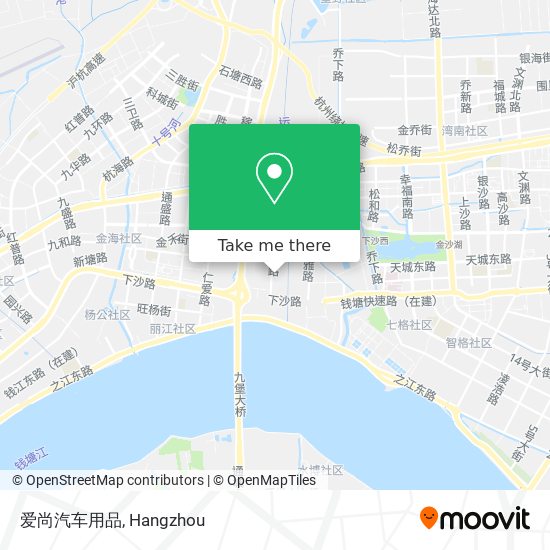 爱尚汽车用品 map