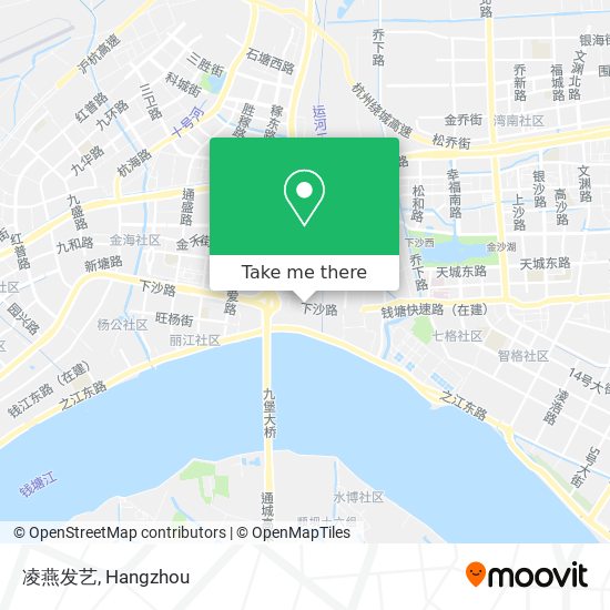 凌燕发艺 map