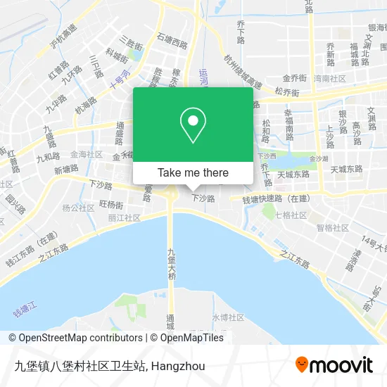 九堡镇八堡村社区卫生站 map