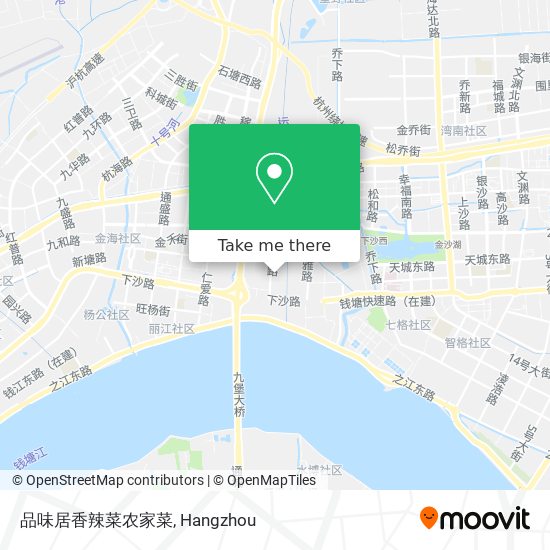 品味居香辣菜农家菜 map