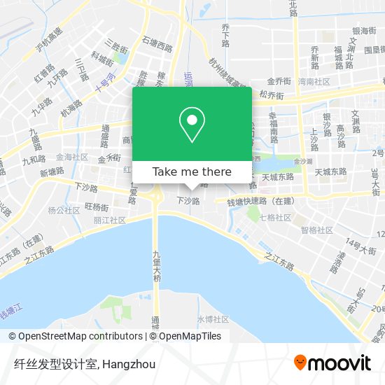 纤丝发型设计室 map