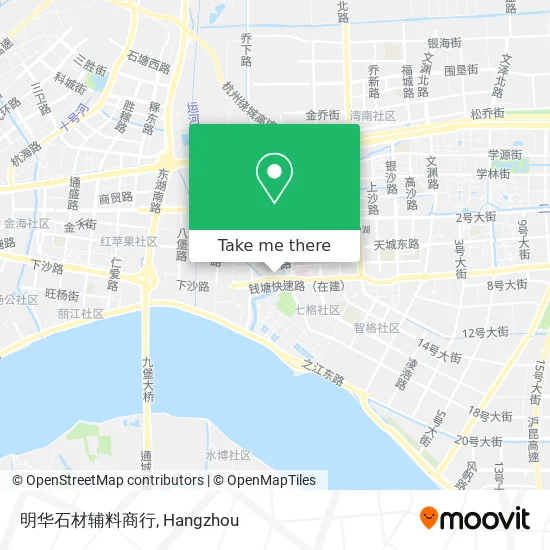 明华石材辅料商行 map