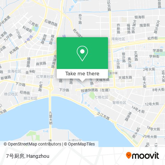 7号厨房 map