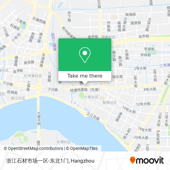 浙江石材市场一区-东北1门 map