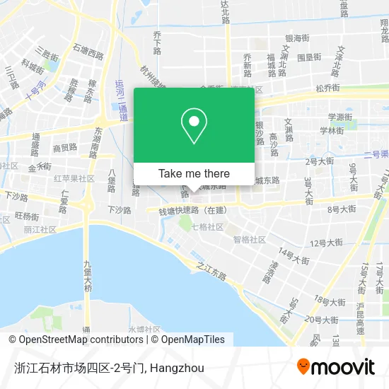 浙江石材市场四区-2号门 map